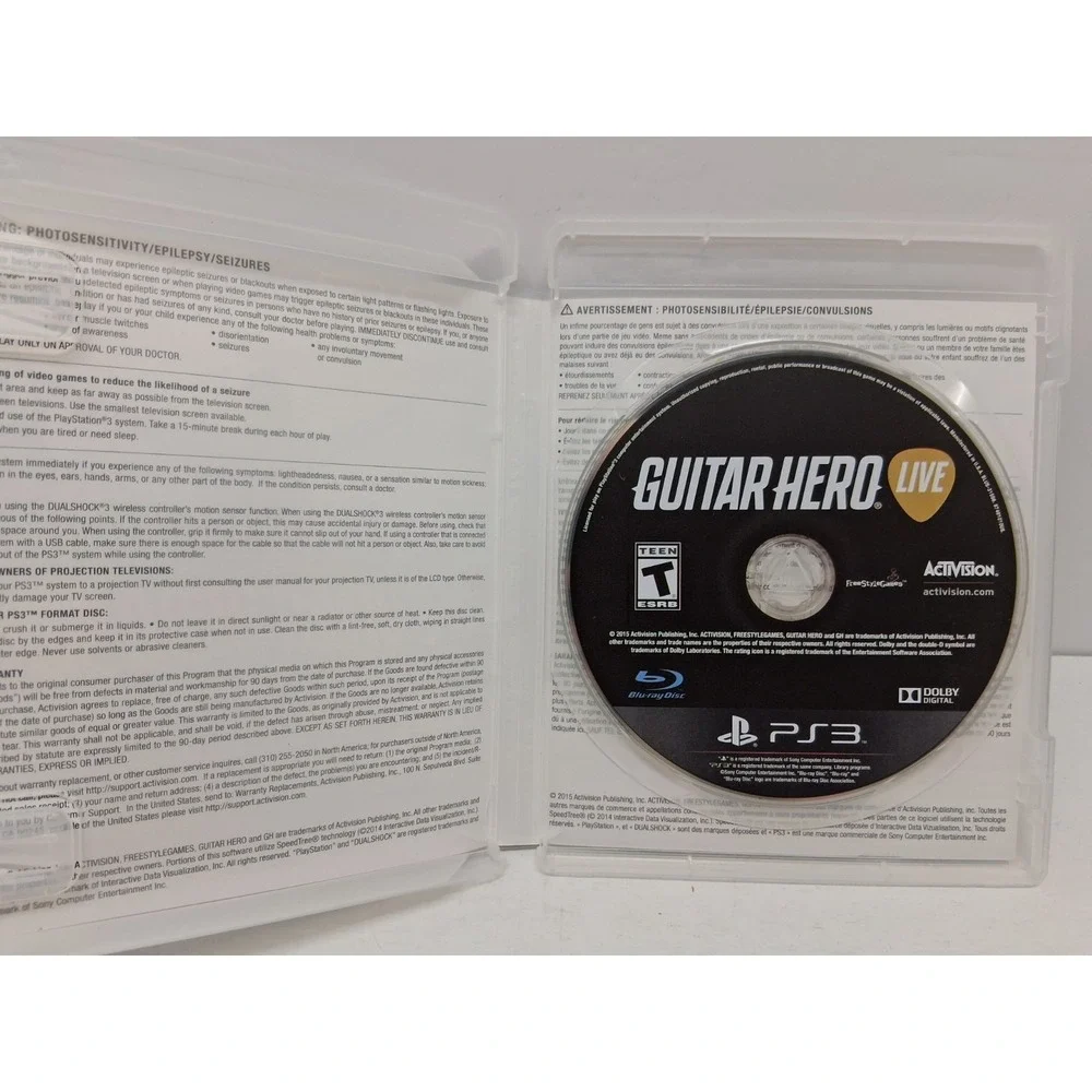 Guitar Hero Live Ps3